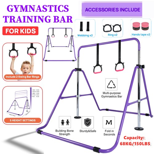 Purple gymnastics bar - purple,